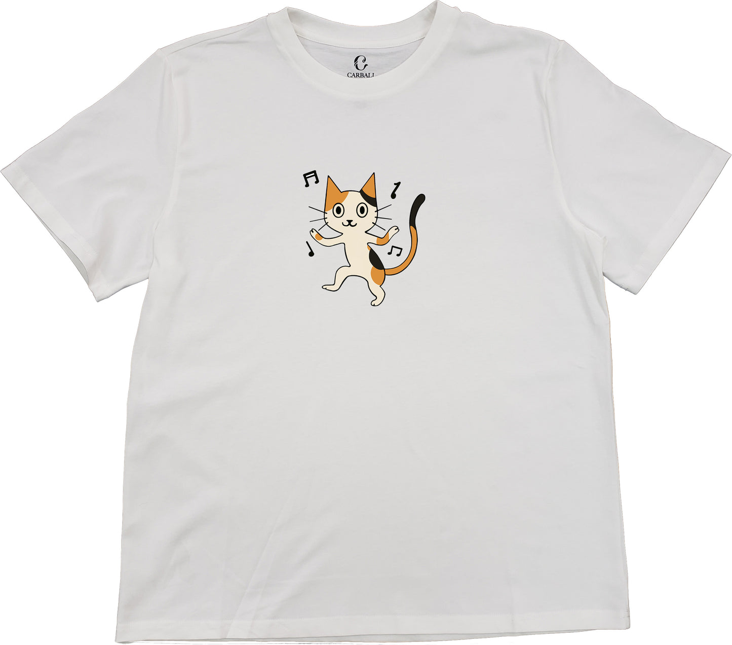 "Ah Cal" dancing | Cotton crewneck graphic printed T-shirt