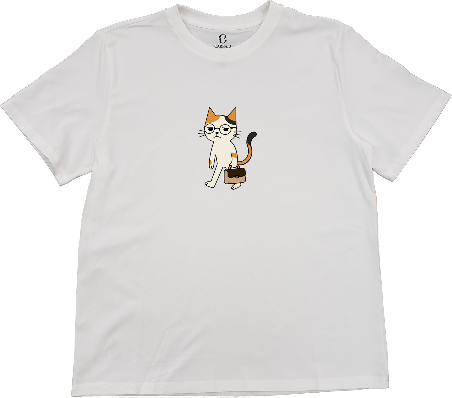 "Ah Cal" Monday Morning | Cotton crewneck graphic printed T-shirt