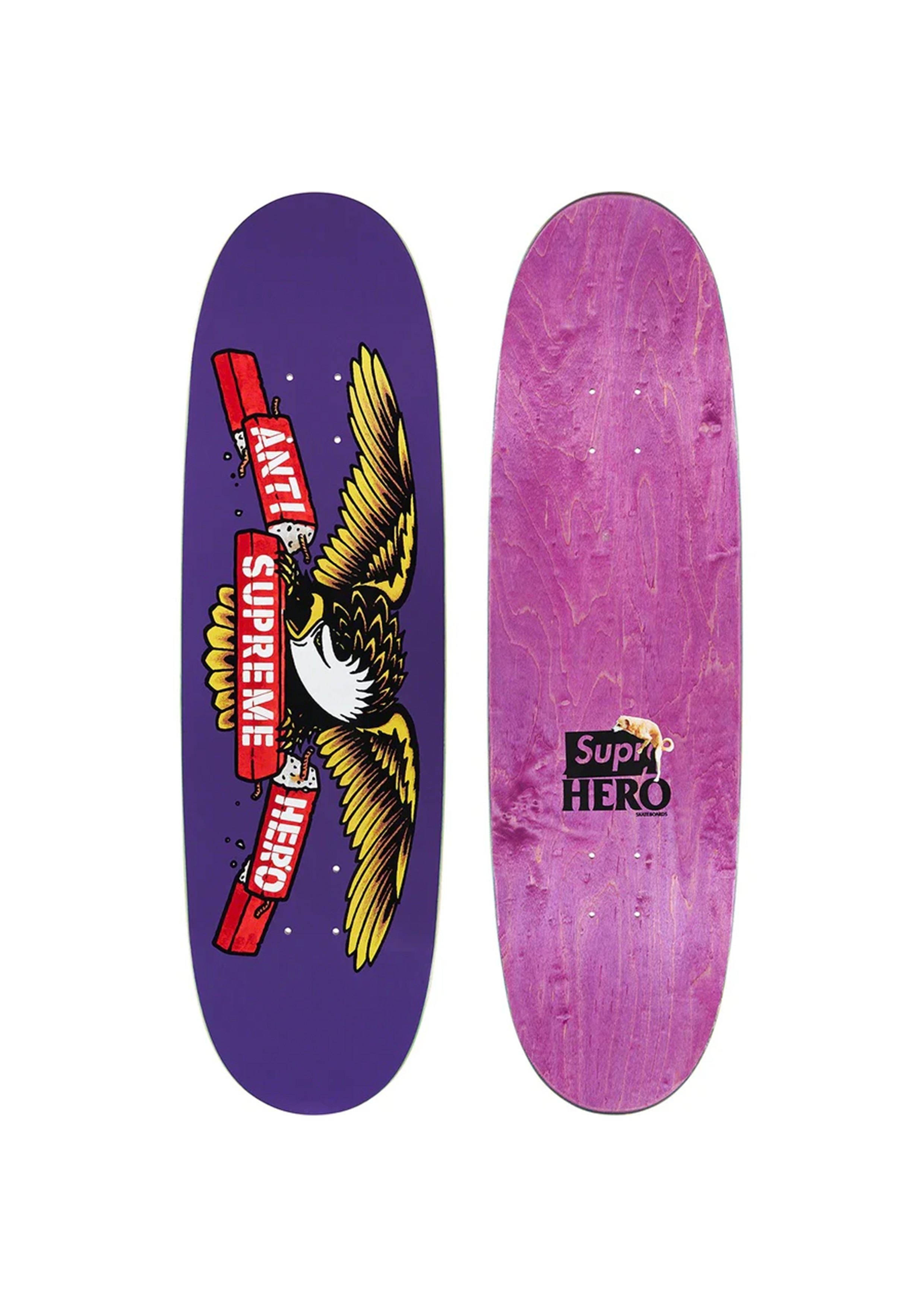 Supreme ANTIHER O Curbs Skateboard
