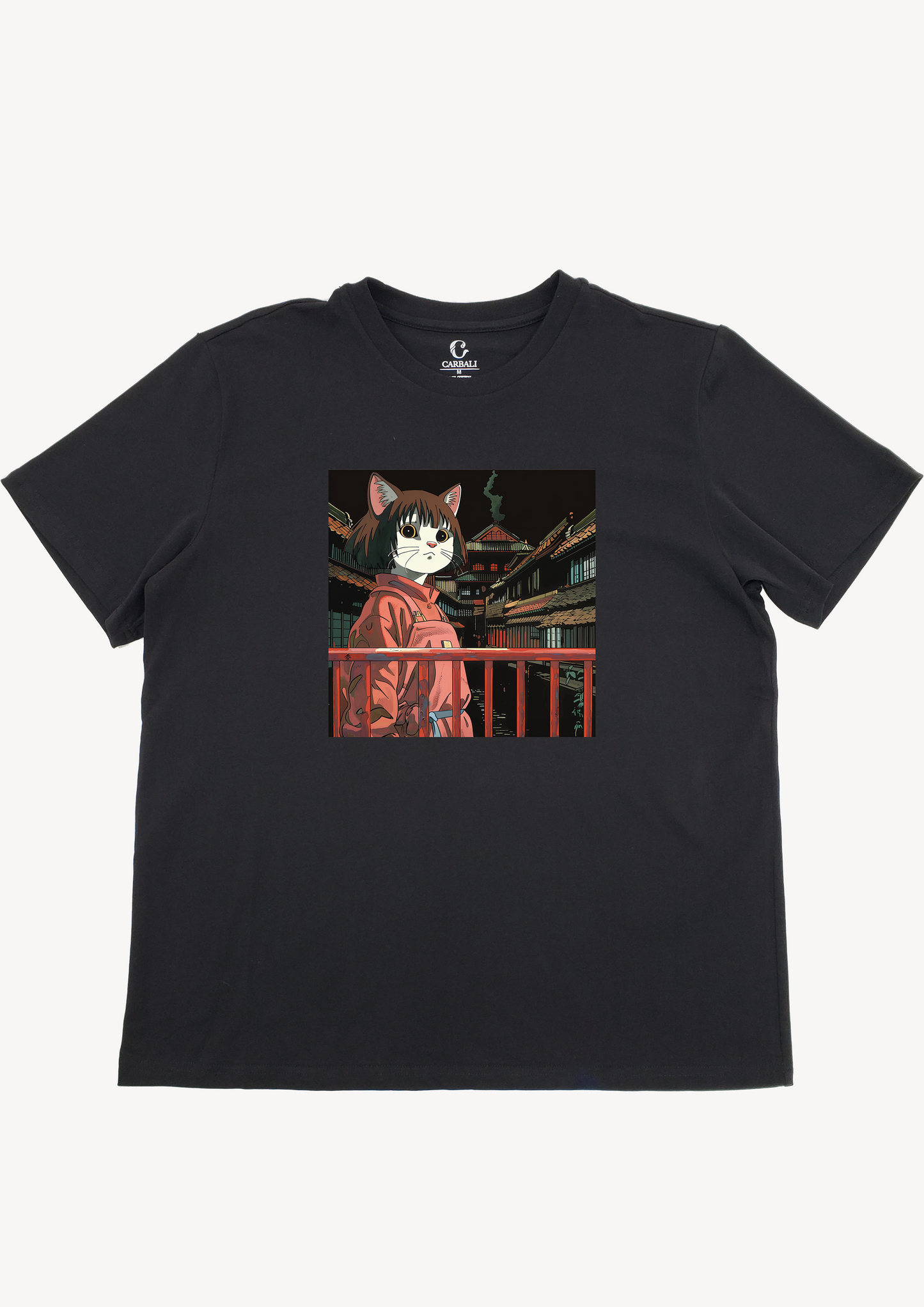 <貓與千尋>100% Cotton Graphic Tee