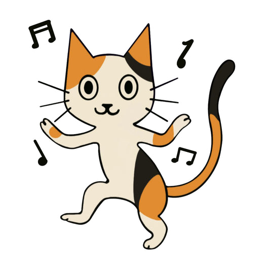 「阿Cal」跳舞|純棉圓領印花T恤