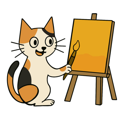 「阿Cal」小畫家|純棉圓領印花T恤