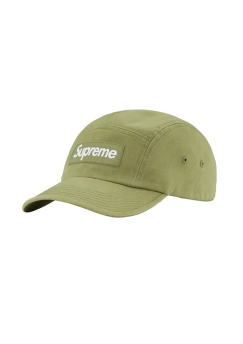 WASHED CHINO TWILL CAMP CAP