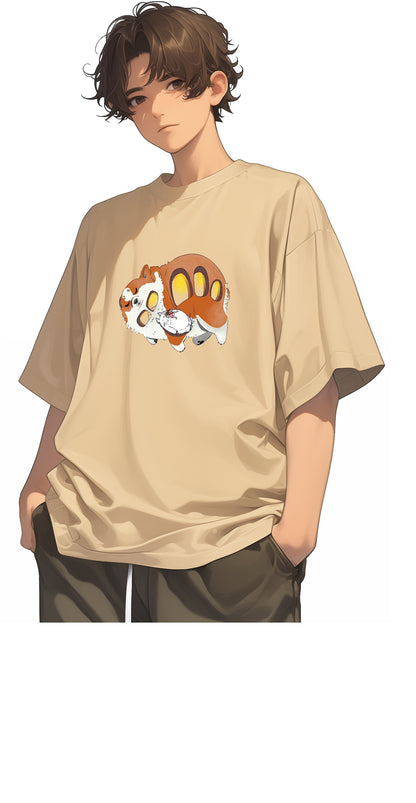 <狗巴士>100% Cotton Graphic Tee