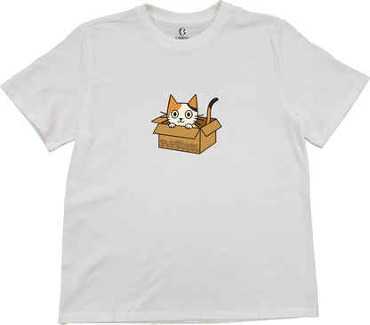 "Ah Cal" Hide and Seek | Cotton crewneck graphic printed T-shirt