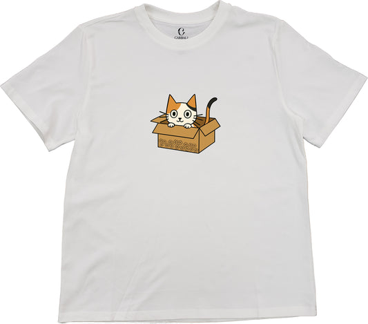 "Ah Cal" Hide and Seek | Cotton crewneck graphic printed T-shirt