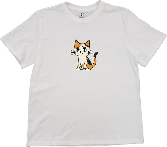 "Ah Cal" staying strong | Cotton crewneck graphic printed T-shirt