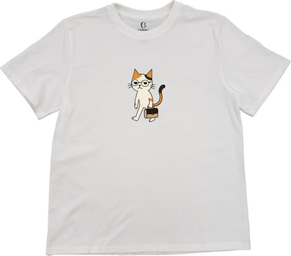 "Ah Cal" Monday Morning | Cotton crewneck graphic printed T-shirt