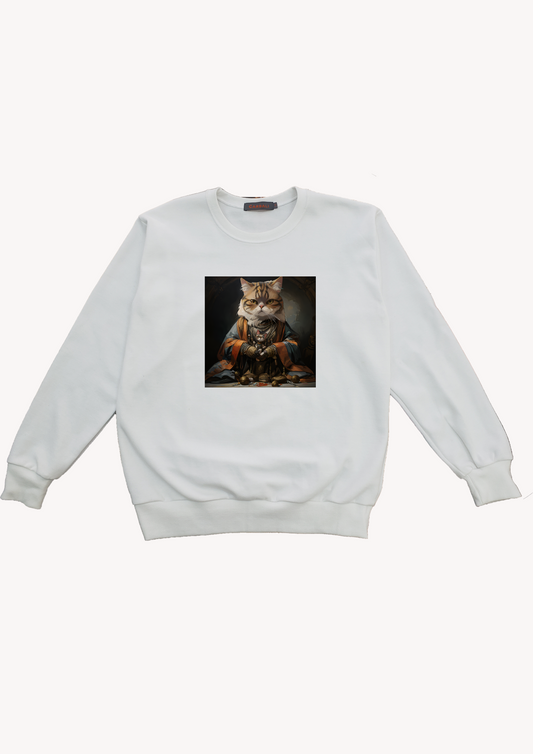 100% Cotton Graphic Sweater