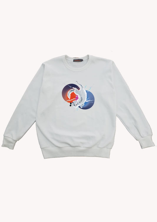 100% Cotton Graphic Sweater