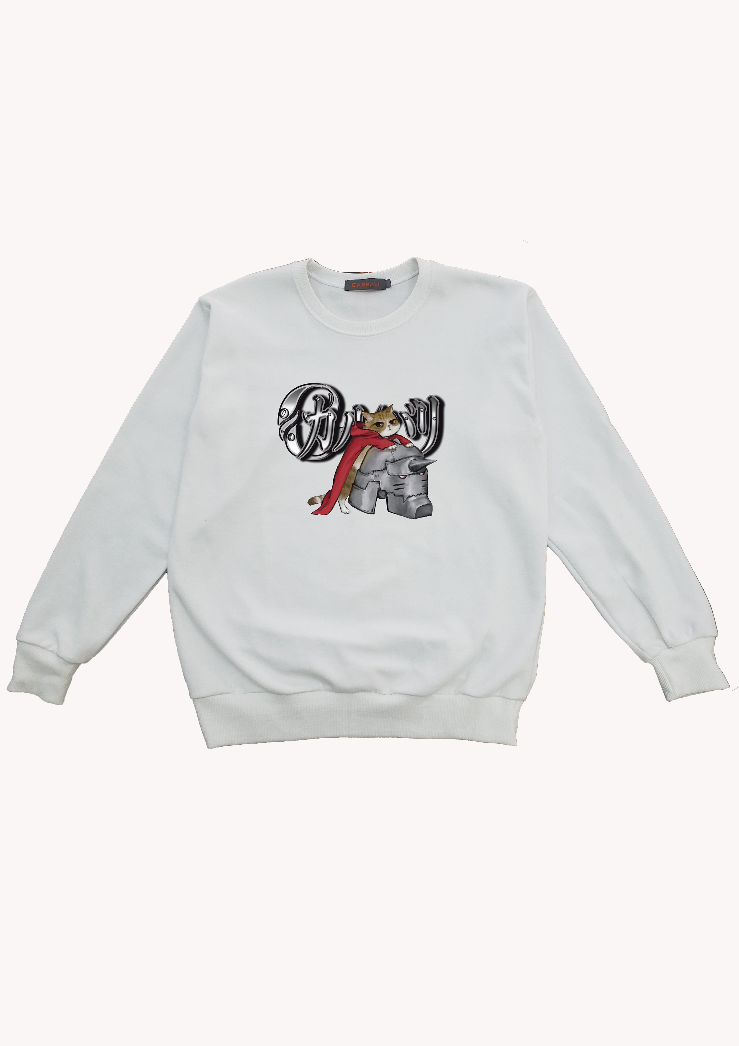 100% Cotton Graphic Sweater