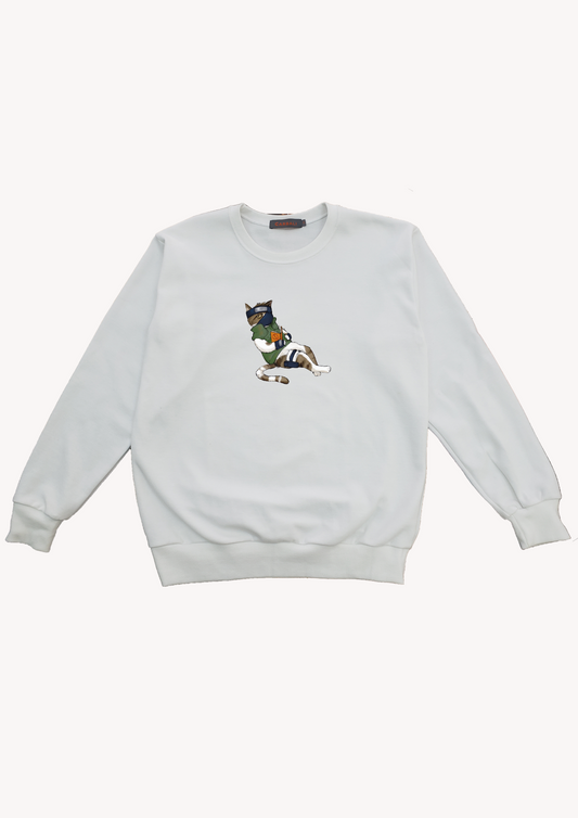 100% Cotton Graphic Sweater