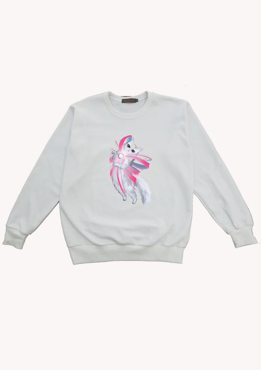 100% Cotton Graphic Sweater