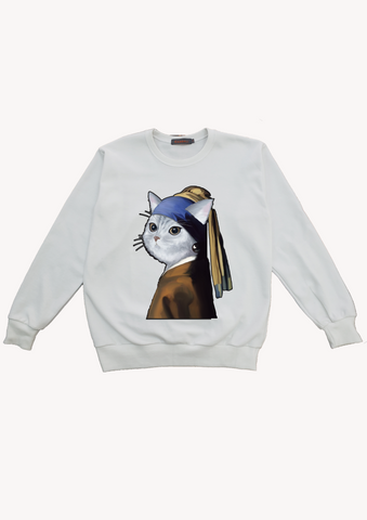 100% Cotton Graphic Sweater no