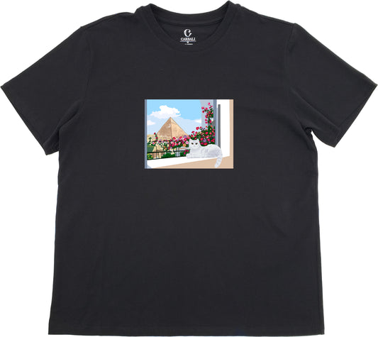 "Rosie" in Egypt | Cotton crewneck graphic printed T-shirt