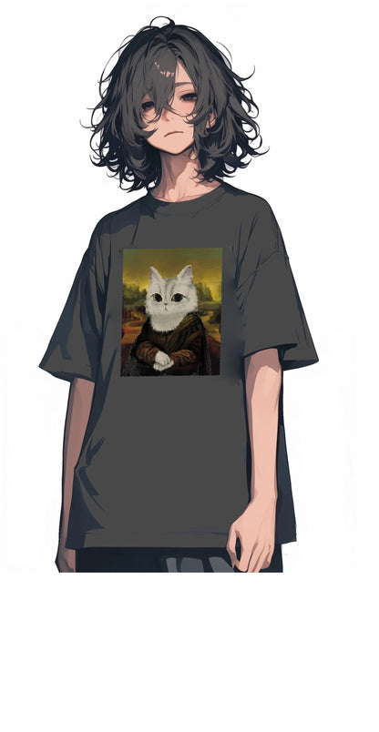 蒙娜麗猫T恤