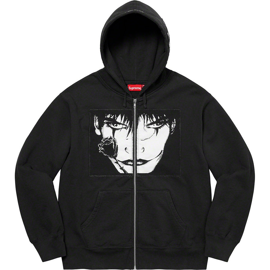 Supreme / The Crow Zip Up Hooded Sweatshirt